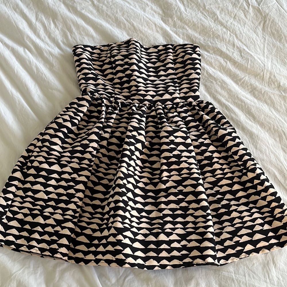 Strapless Mini Dress